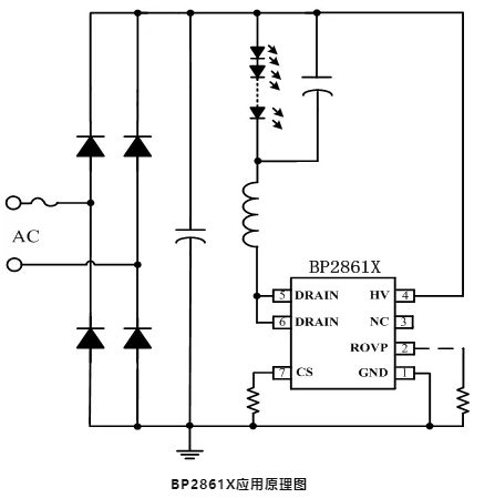 BP2861 集成續(xù)流二極管 兼容BP2866 輕松實(shí)現(xiàn)方案升級(jí)